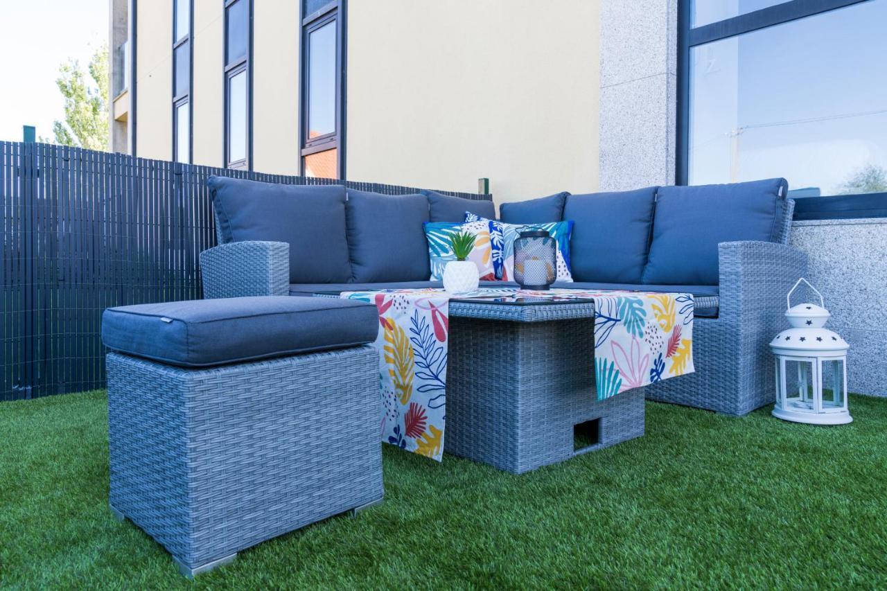 Garden Fisterra - Jacuzzi, Jardin Privado Y Vista Mar Apartment ภายนอก รูปภาพ