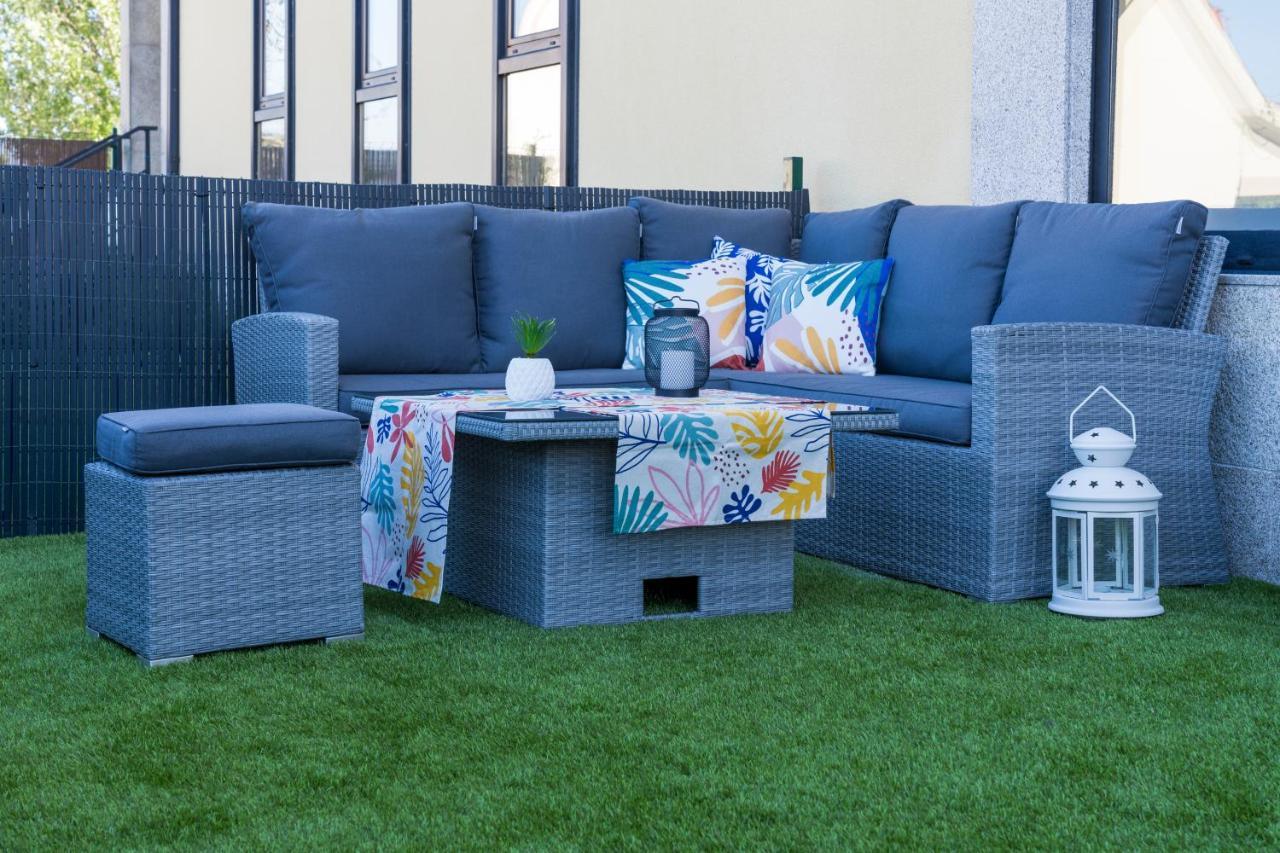 Garden Fisterra - Jacuzzi, Jardin Privado Y Vista Mar Apartment ภายนอก รูปภาพ