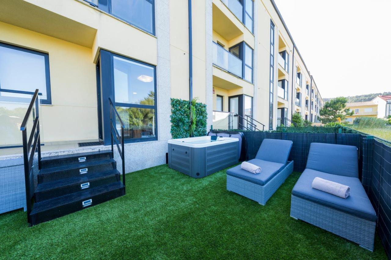 Garden Fisterra - Jacuzzi, Jardin Privado Y Vista Mar Apartment ภายนอก รูปภาพ