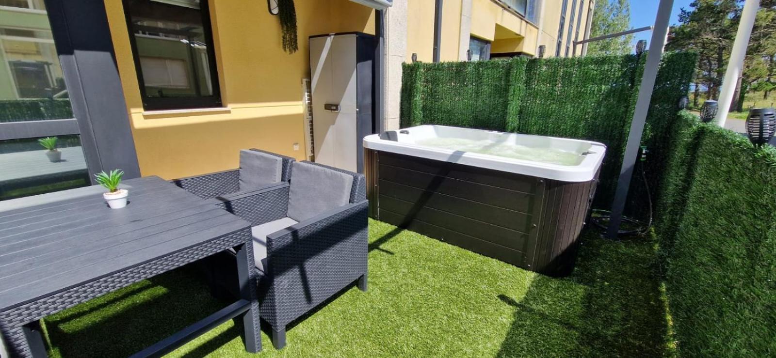 Garden Fisterra - Jacuzzi, Jardin Privado Y Vista Mar Apartment ภายนอก รูปภาพ